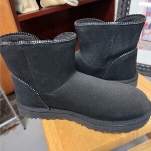 Women’s UGG Black Suede Boots SZ 9